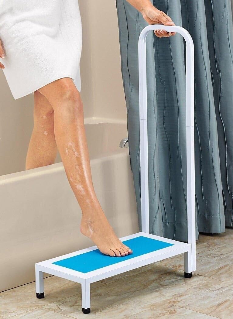 Bath Step with Handrail (500 lb)