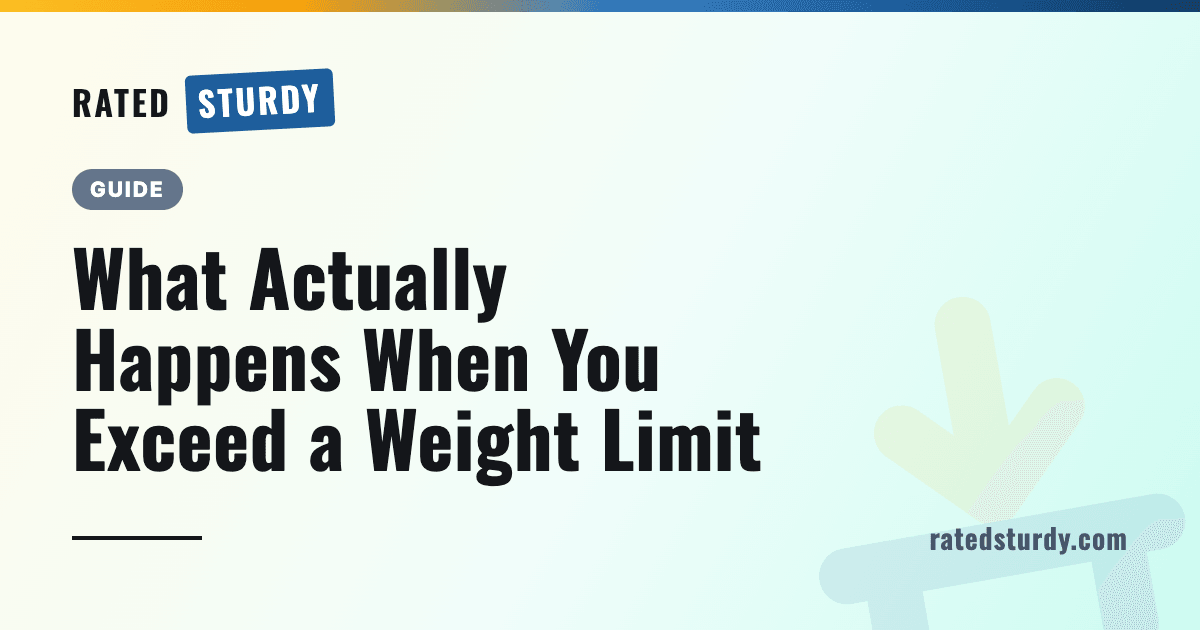 What Actually Happens When You Exceed a Weight Limit