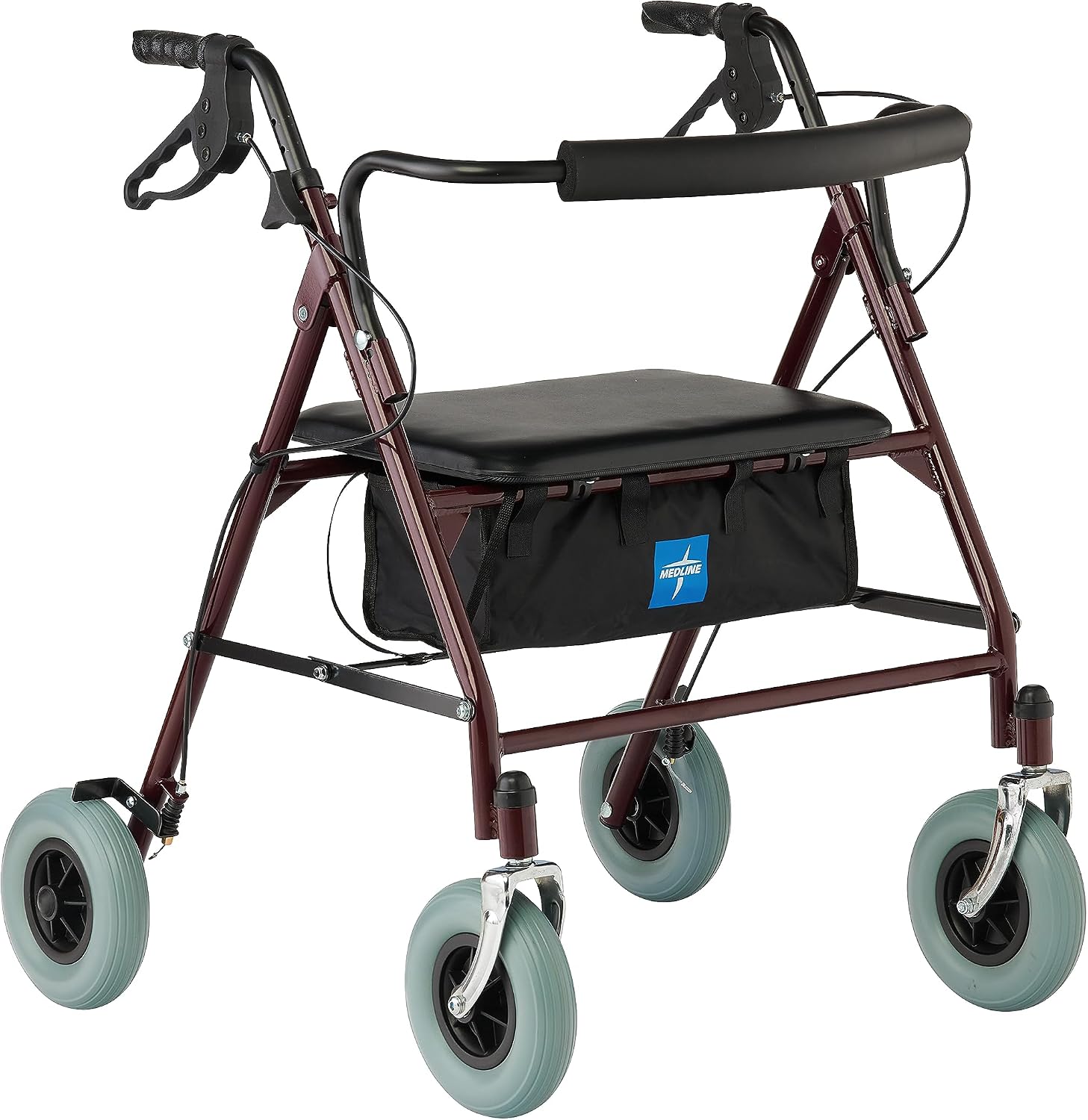 Medline Bariatric Steel Rollator (500 lb)