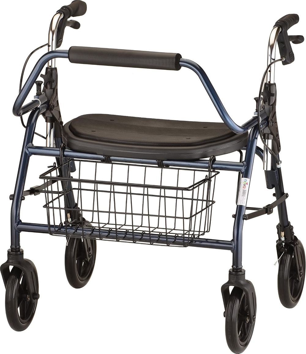 The Best Bariatric Rollators (2026): 500 and 550 lb, Verified