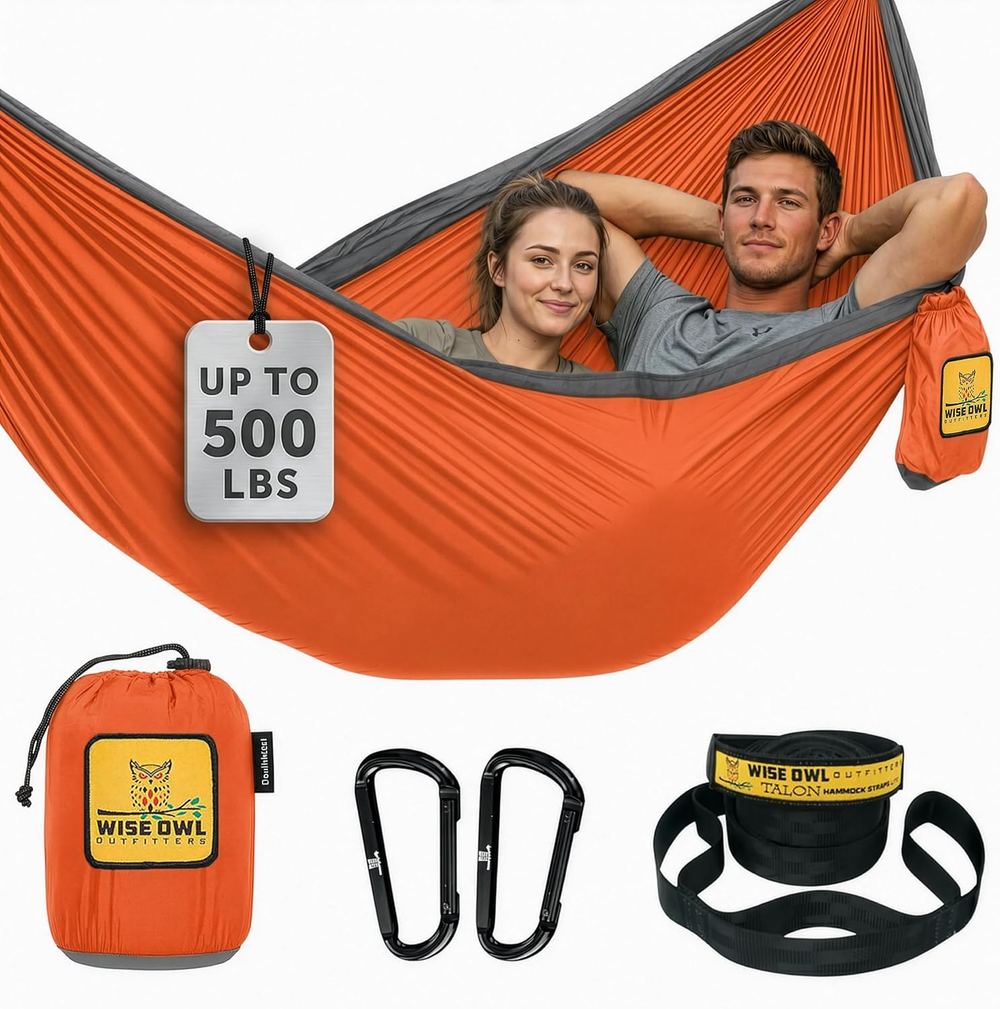 The Best 500 lb Capacity Hammocks (2026): Five Verified, and the Physics That Eat Your Margin